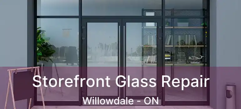  Storefront Glass Repair Willowdale - ON