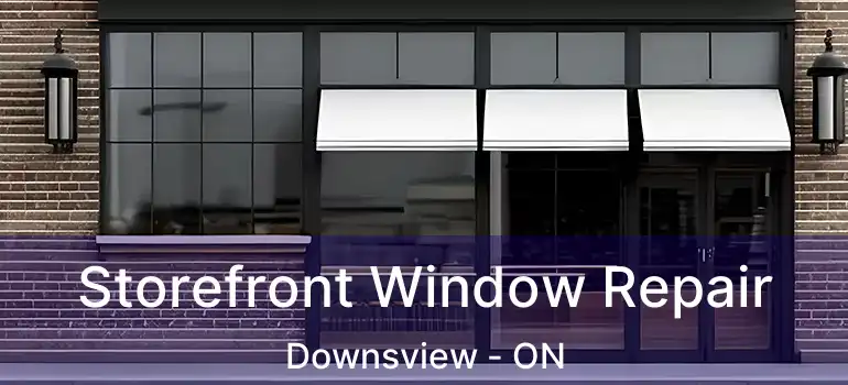  Storefront Window Repair Downsview - ON