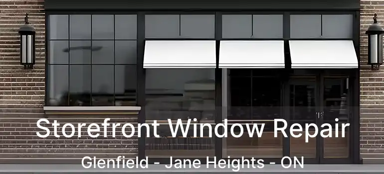  Storefront Window Repair Glenfield - Jane Heights - ON