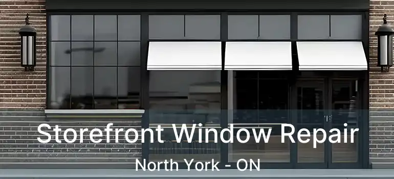  Storefront Window Repair North York - ON