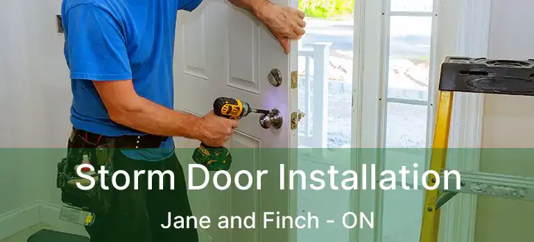  Storm Door Installation Jane and Finch - ON