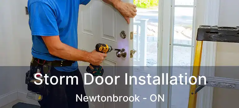  Storm Door Installation Newtonbrook - ON