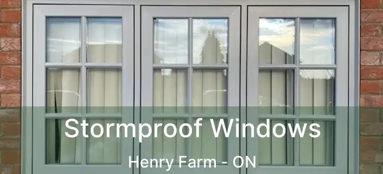  Stormproof Windows Henry Farm - ON