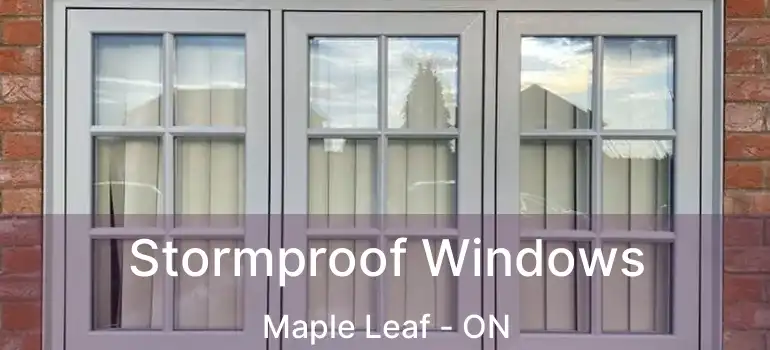  Stormproof Windows Maple Leaf - ON