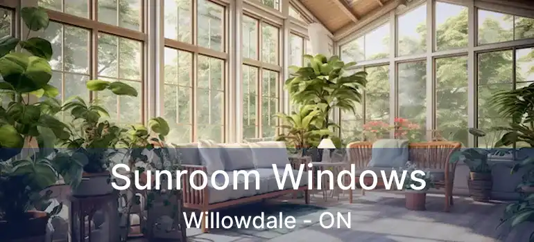  Sunroom Windows Willowdale - ON