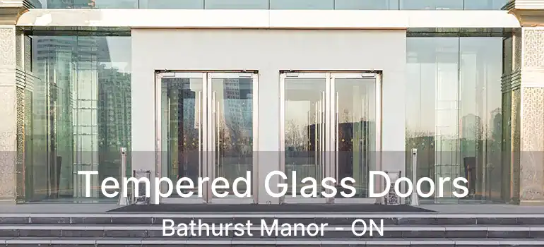  Tempered Glass Doors Bathurst Manor - ON