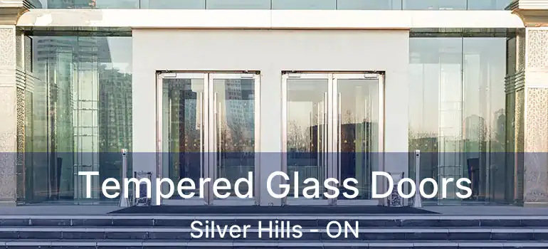  Tempered Glass Doors Silver Hills - ON