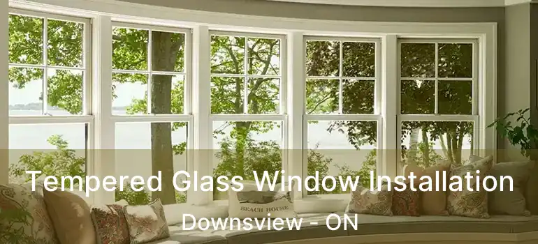  Tempered Glass Window Installation Downsview - ON