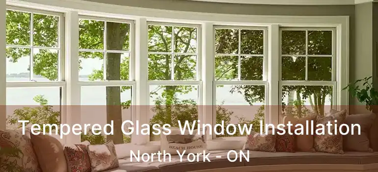 Tempered Glass Window Installation North York - ON