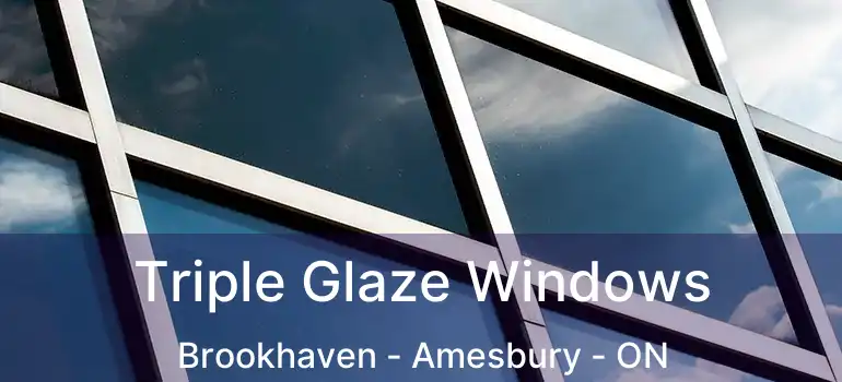  Triple Glaze Windows Brookhaven - Amesbury - ON