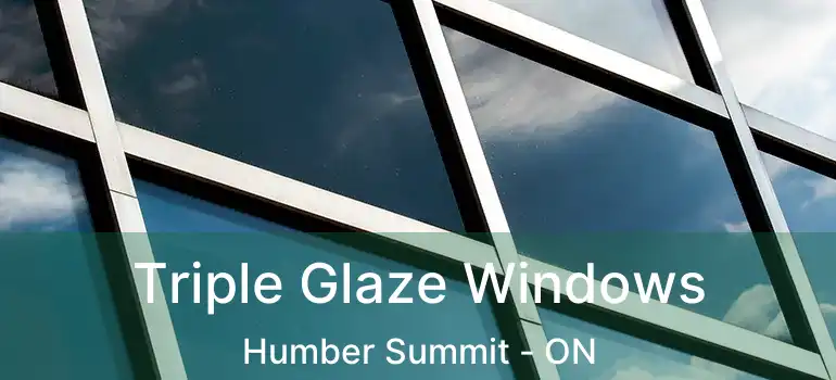  Triple Glaze Windows Humber Summit - ON