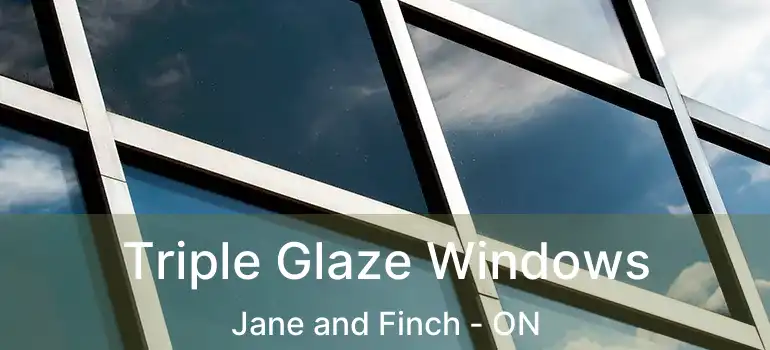  Triple Glaze Windows Jane and Finch - ON