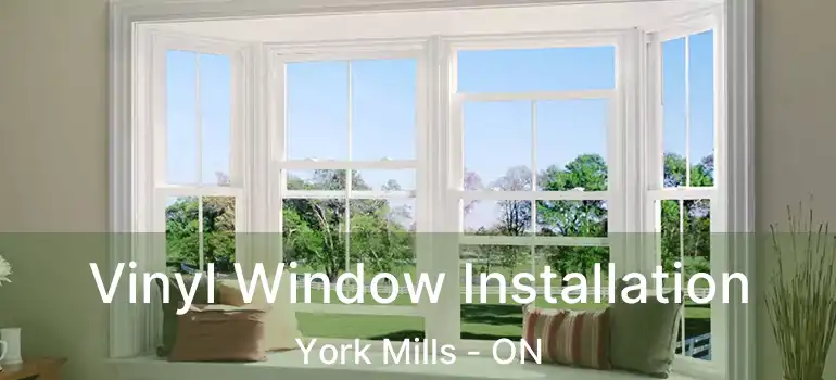  Vinyl Window Installation York Mills - ON
