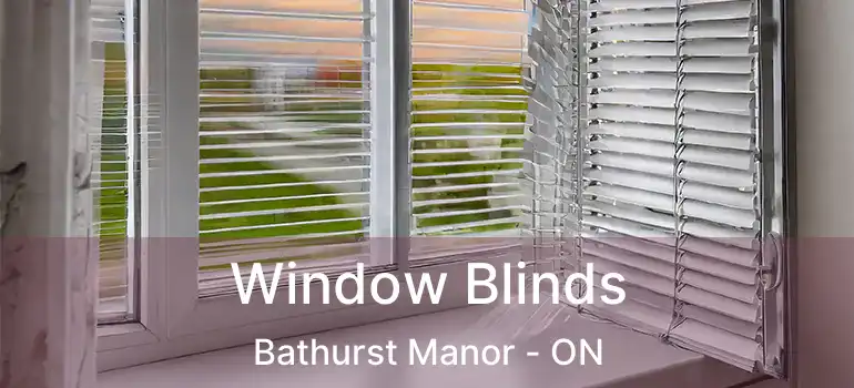  Window Blinds Bathurst Manor - ON