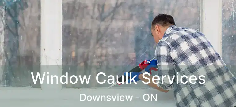  Window Caulk Services Downsview - ON