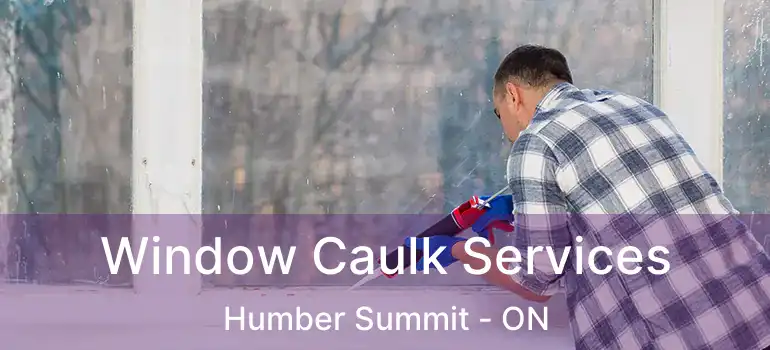  Window Caulk Services Humber Summit - ON