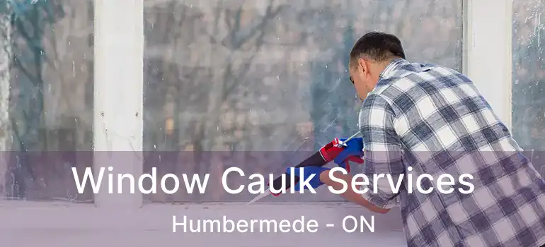  Window Caulk Services Humbermede - ON