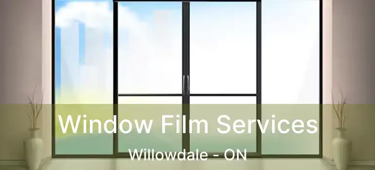  Window Film Services Willowdale - ON