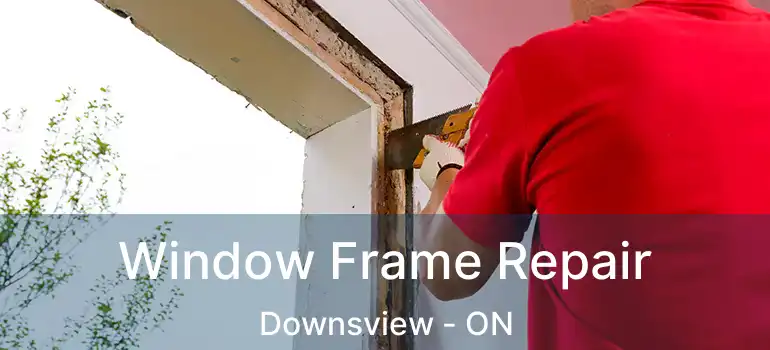 Window Frame Repair Downsview - ON