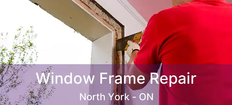  Window Frame Repair North York - ON