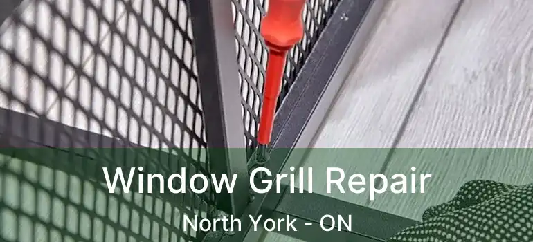  Window Grill Repair North York - ON