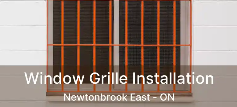 Window Grille Installation Newtonbrook East - ON
