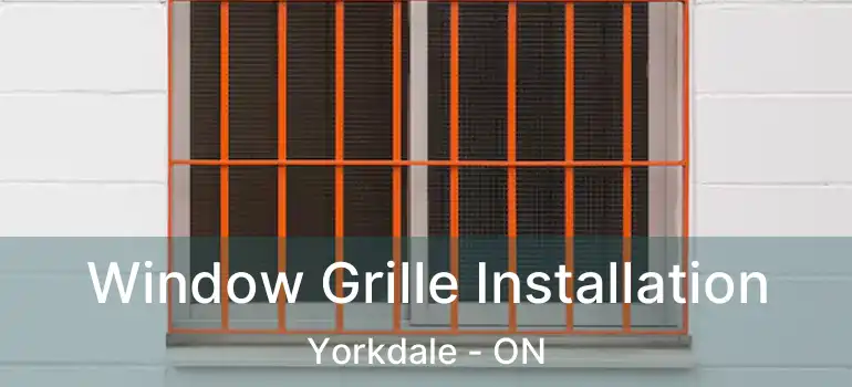  Window Grille Installation Yorkdale - ON