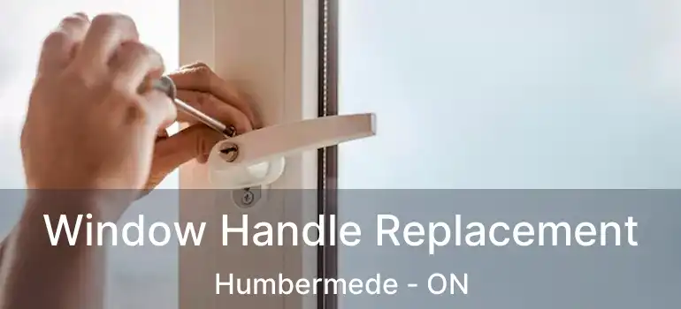  Window Handle Replacement Humbermede - ON
