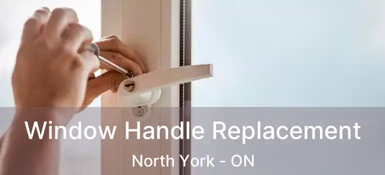  Window Handle Replacement North York - ON
