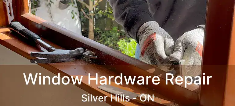  Window Hardware Repair Silver Hills - ON