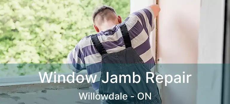 Window Jamb Repair Willowdale - ON