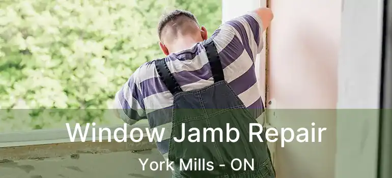  Window Jamb Repair York Mills - ON