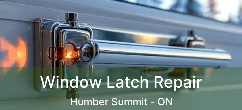  Window Latch Repair Humber Summit - ON