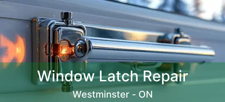  Window Latch Repair Westminster - ON