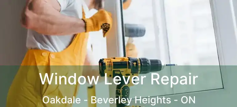  Window Lever Repair Oakdale - Beverley Heights - ON