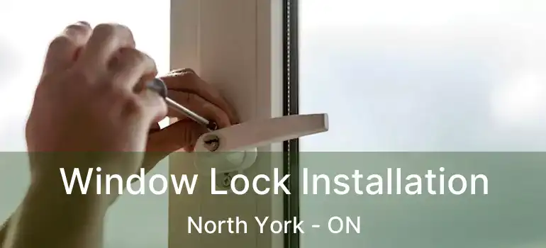  Window Lock Installation North York - ON