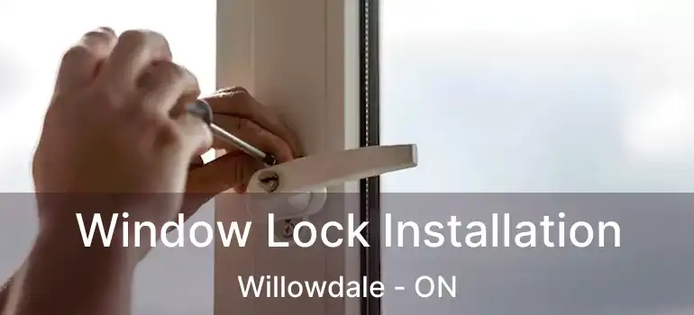  Window Lock Installation Willowdale - ON