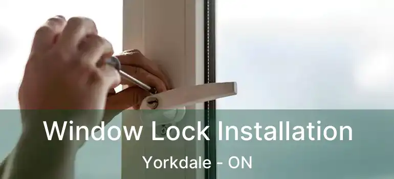  Window Lock Installation Yorkdale - ON
