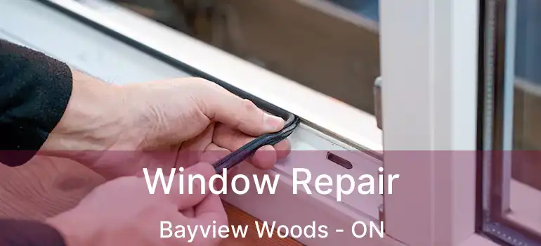  Window Repair Bayview Woods - ON