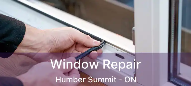  Window Repair Humber Summit - ON