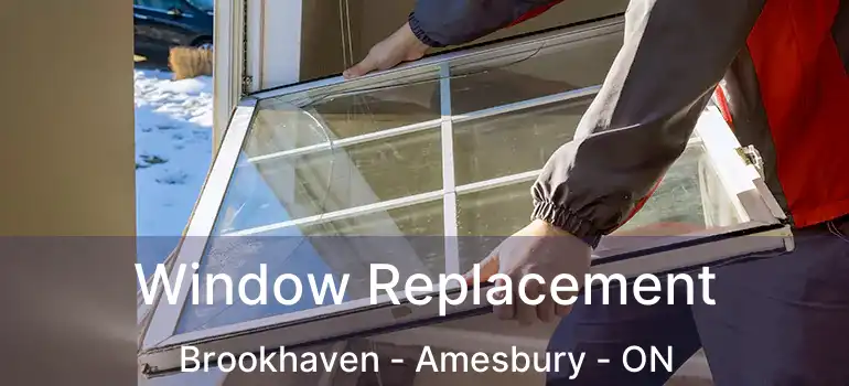  Window Replacement Brookhaven - Amesbury - ON