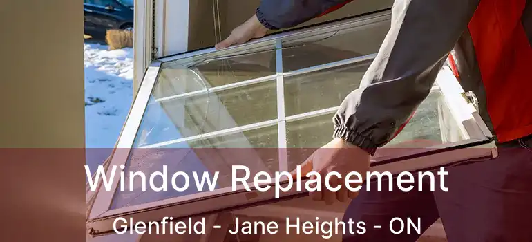  Window Replacement Glenfield - Jane Heights - ON