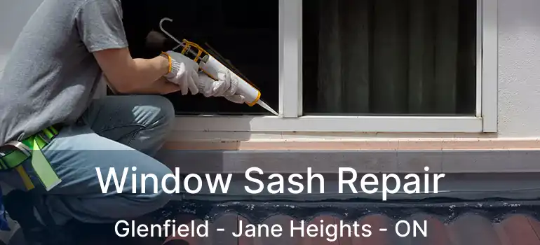  Window Sash Repair Glenfield - Jane Heights - ON