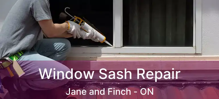  Window Sash Repair Jane and Finch - ON