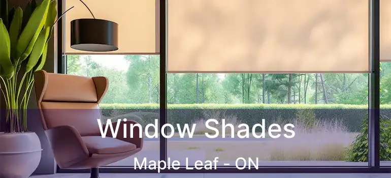  Window Shades Maple Leaf - ON