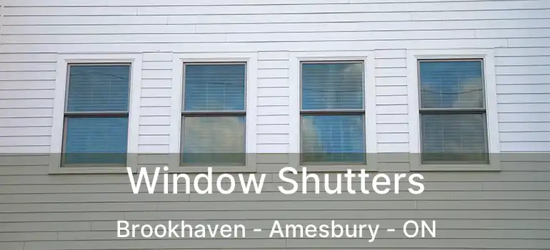  Window Shutters Brookhaven - Amesbury - ON