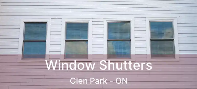  Window Shutters Glen Park - ON