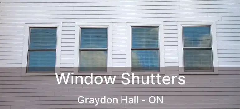  Window Shutters Graydon Hall - ON
