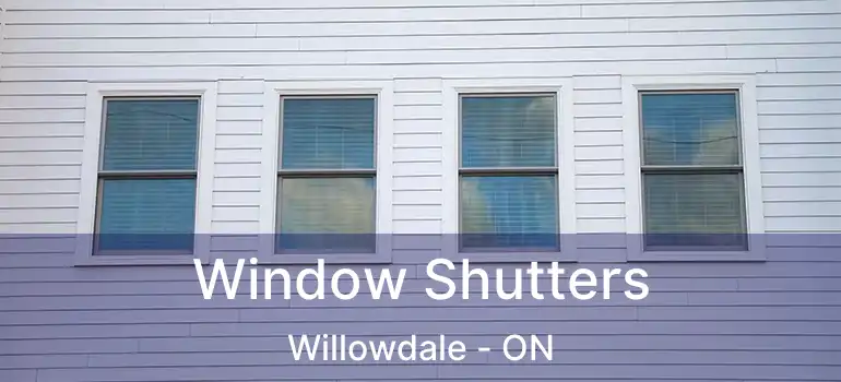  Window Shutters Willowdale - ON