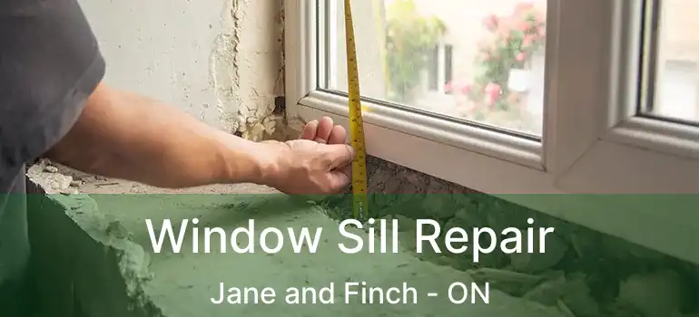  Window Sill Repair Jane and Finch - ON